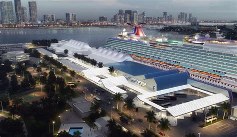 Carnival's Miami Cruise Terminal F to Expand for 2022 Mega Ship