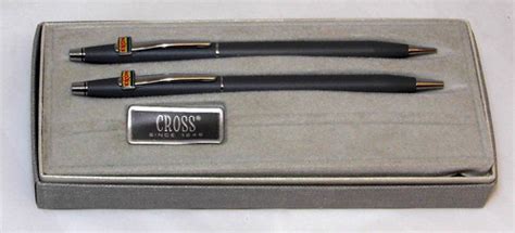 Vintage Cross Ballpoint & Pencil Set, Gray 2101, With Exxo… | Flickr