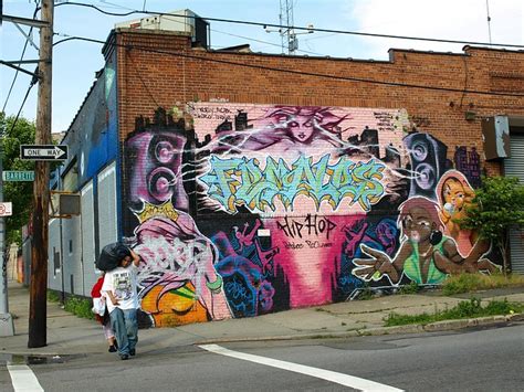 Hip Hop Graffiti Mural, Hunts Point, Bronx, New York City | Flickr - Photo Sharing!