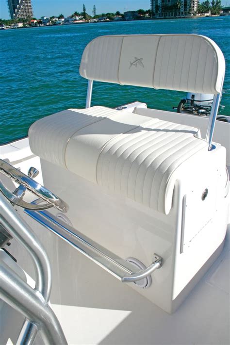 Center Console Seats, Seating Ideas for Boats | Sport Fishing Magazine | Center console fishing ...