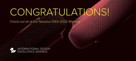 The International Design Excellence Awards (IDEA)® 2022 Breaks Records Again, With Most Entries ...