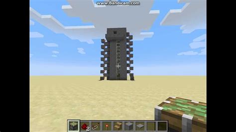 Minecraft Piston Elevator (1.7.4) - YouTube