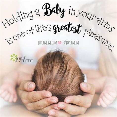 Joy of Mom on Instagram: ““Holding a baby in your arms is one of life’s greatest pleasures ...