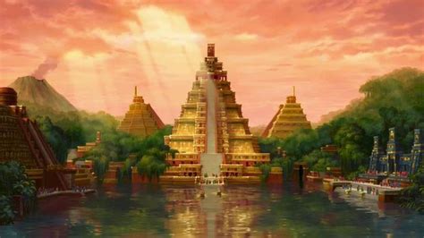 The Road to El Dorado (2000) - Animation Screencaps | Fantasy landscape, Fantasy city, El dorado