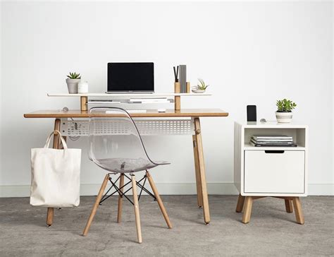 This Side Table with Storage Organizes Your Mess of Cables