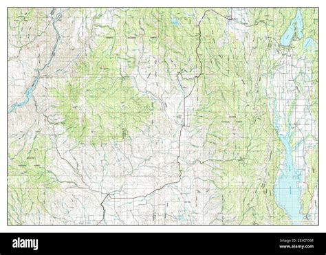 Map of mccall idaho Cut Out Stock Images & Pictures - Alamy