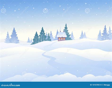 Winter day background stock vector. Illustration of clipart - 101078514