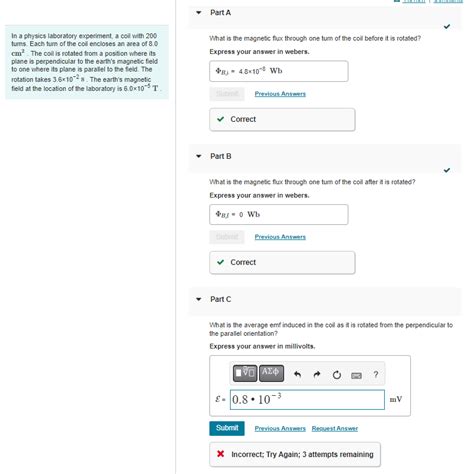 Solved In a physics laboratory experiment, a coil with 200 | Chegg.com