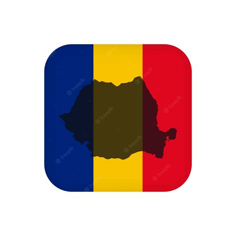 Premium Vector | Romania flag official colors vector illustration