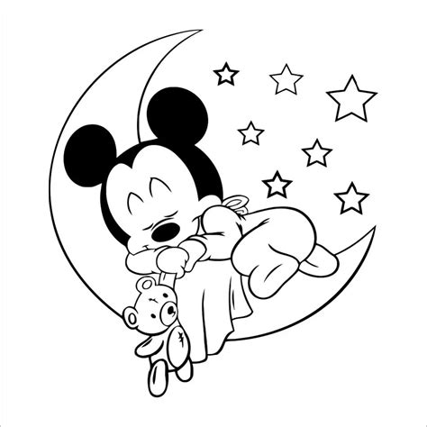 Baby Mickey Cute Mickey Mouse Drawing