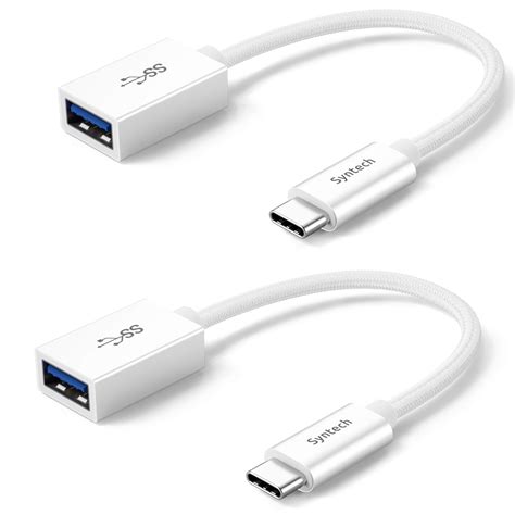 Buy Syntech USB C to USB Adapter, 2 Pack USB C to USB3 Adapter,USB Type C to USB,Thunderbolt 3 ...