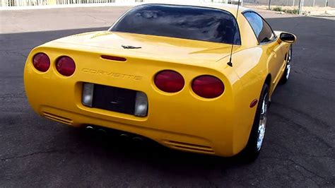 2004 Chevrolet Corvette Z06 690HP Yellow - YouTube