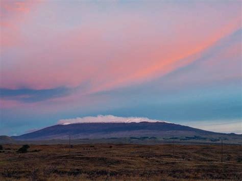 Hawaii's snow-covered volcanoes - Stunning snow-blanketed Hawaii ...