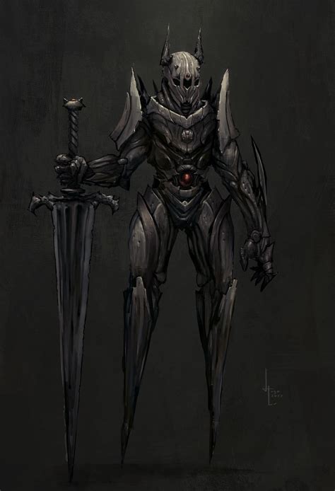 ArtStation - Abyssal Knight Knight Art, Hugo, Artwork, Work Of Art, Auguste Rodin Artwork ...