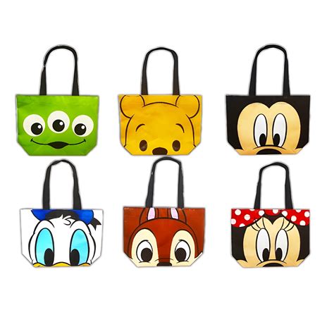 Lunch Bag Japan Disney Face 6in1