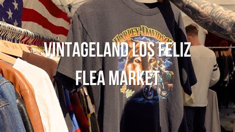 VINTAGELAND LOS FELIZ FLEA MARKET- VINTAGE PICKUPS VLOG - YouTube