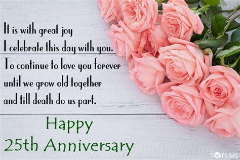 25th Wedding Anniversary Quotes For Husband