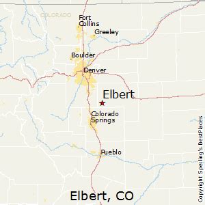 Elbert County Colorado Map - Map Of Rose Bowl