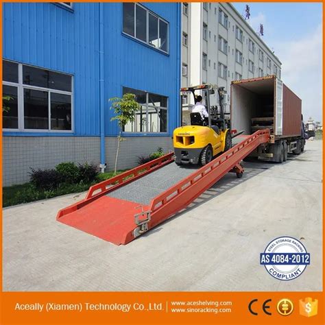 Mobile Hydraulic Cargo Truck Loading Ramp Dock Lift Systems - Buy Loading Dock Lift Systems ...