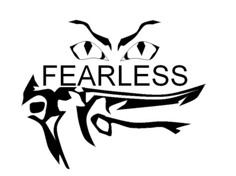 fearless tattoo (forearm) by DISTINGUISHED52 on DeviantArt