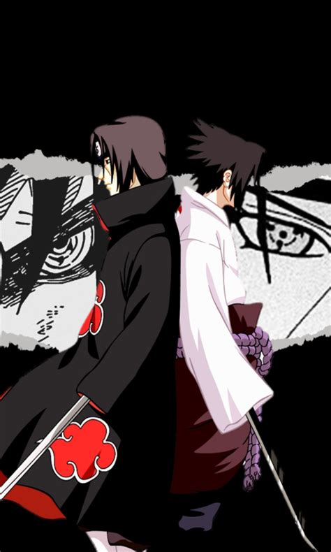 480x800 Resolution Itachi vs Sasuke 4K Naruto Galaxy Note, HTC Desire ...