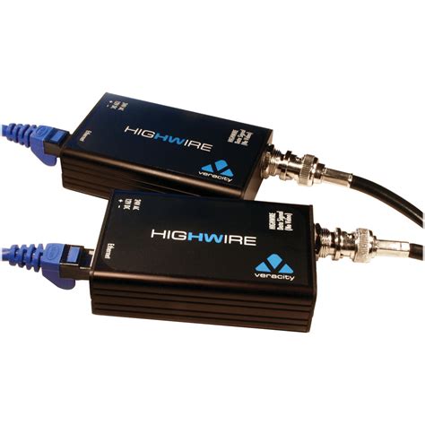 Veracity Highwire Ethernet over Coax Converter (Pair) VHW-HWC