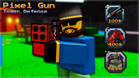 Wait Pixel Gun 3D Has This Tower Defense Game in ROBLOX? - YouTube