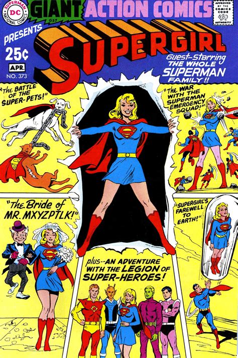 Giant Action Comics Presents Supergirl #373 Cover... | More classic comics!