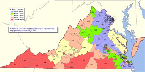 Virginia House Of Delegates District Map