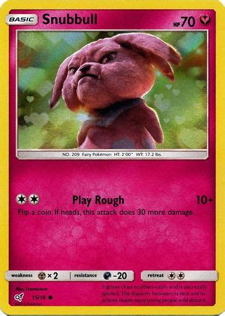 Snubbull - Detective Pikachu - Pokemon | TrollAndToad