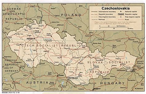 Czech Republic Maps - Perry-Castañeda Map Collection - UT Library Online