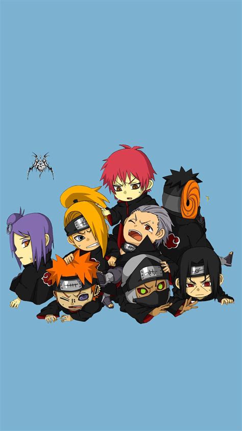 Naruto Akatsuki Chibi Wallpaper