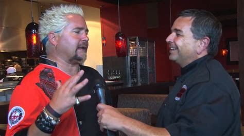 Guy Fieri and Steve Harwell at Johnny Garlic's in Dublin, CA - YouTube