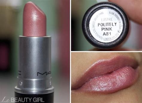 MAC Lipstick collection (Politely Pink) have this color, really pretty! by lea (With images ...