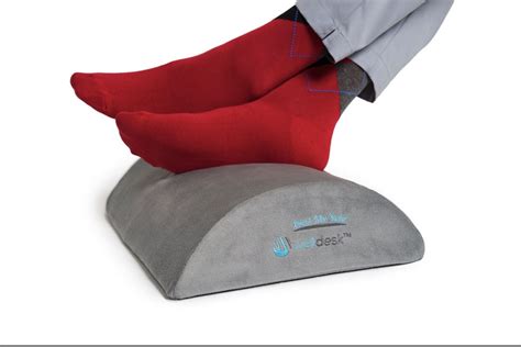 Under desk foot rest cushion | Desk ergonomics, Foot rest, Under desk foot rest