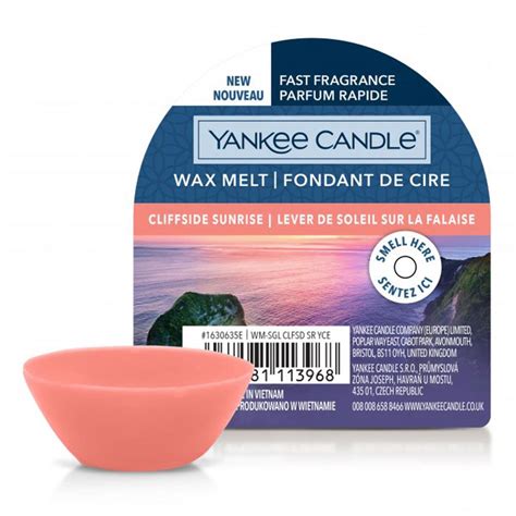 Yankee Candle Cliffside Sunrise Wax Melt (1630635E) - Candle Emporium