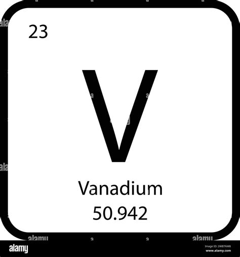 Vanadium icon vektor illustration design Stock Vector Image & Art - Alamy