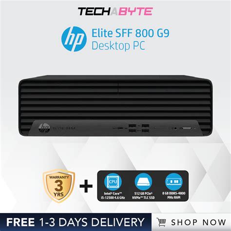 HP Elite SFF 800 G9 | i5-12500 | 8GB DDR5 | 512GB SSD | Win 11 ...