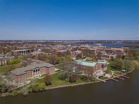 St. Norbert College Campus from the Air - Touscany Creative Media