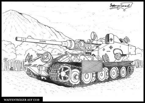 Waffentrager Auf E110 'The Last Waffentrager' by StubbornEmil on DeviantArt