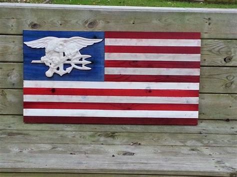 American Flag with Navy SEAL Trident by MugBrothers on Etsy