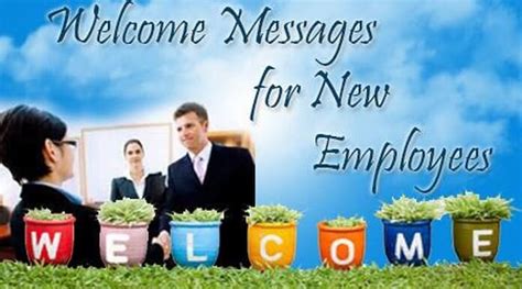 Welcome Messages for New Employees, Welcome New Employees