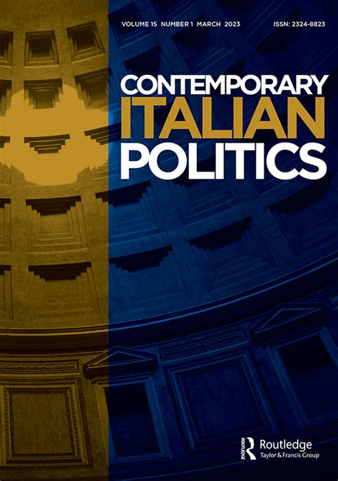 Full article: Italian politics at the start of 2023