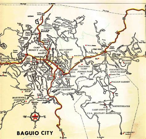 Baguio Maps | Road & Area Maps of Baguio City | Go Baguio!