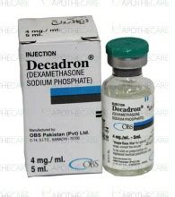 Decadron Inj 4mg 1Vialx5ml