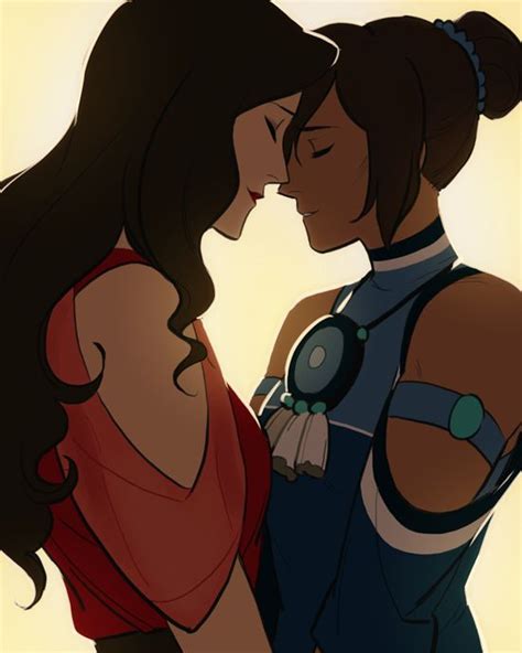 Korra x Asami // The Legend of Korra - PureHeroine Fan Art (39781134) - Fanpop