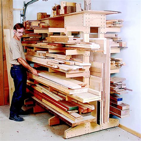 Modular Lumber Rack Woodworking Plan from WOOD Magazine