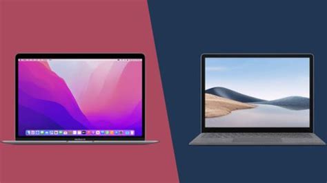 MacBook Air vs Surface Laptop 4 | TechRadar