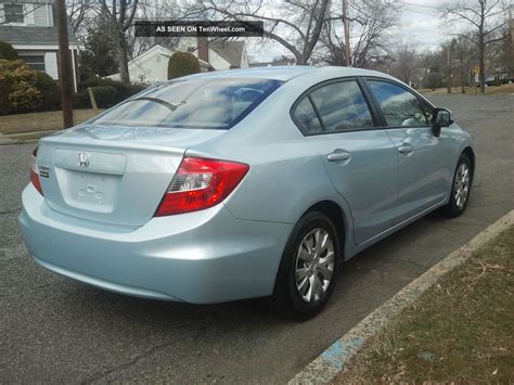 2012 Honda Civic Lx Sedan