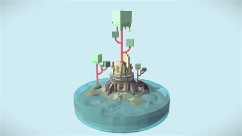 Island Diorama - 3D model by Aeri (@aeri73) [6a7ed59] - Sketchfab